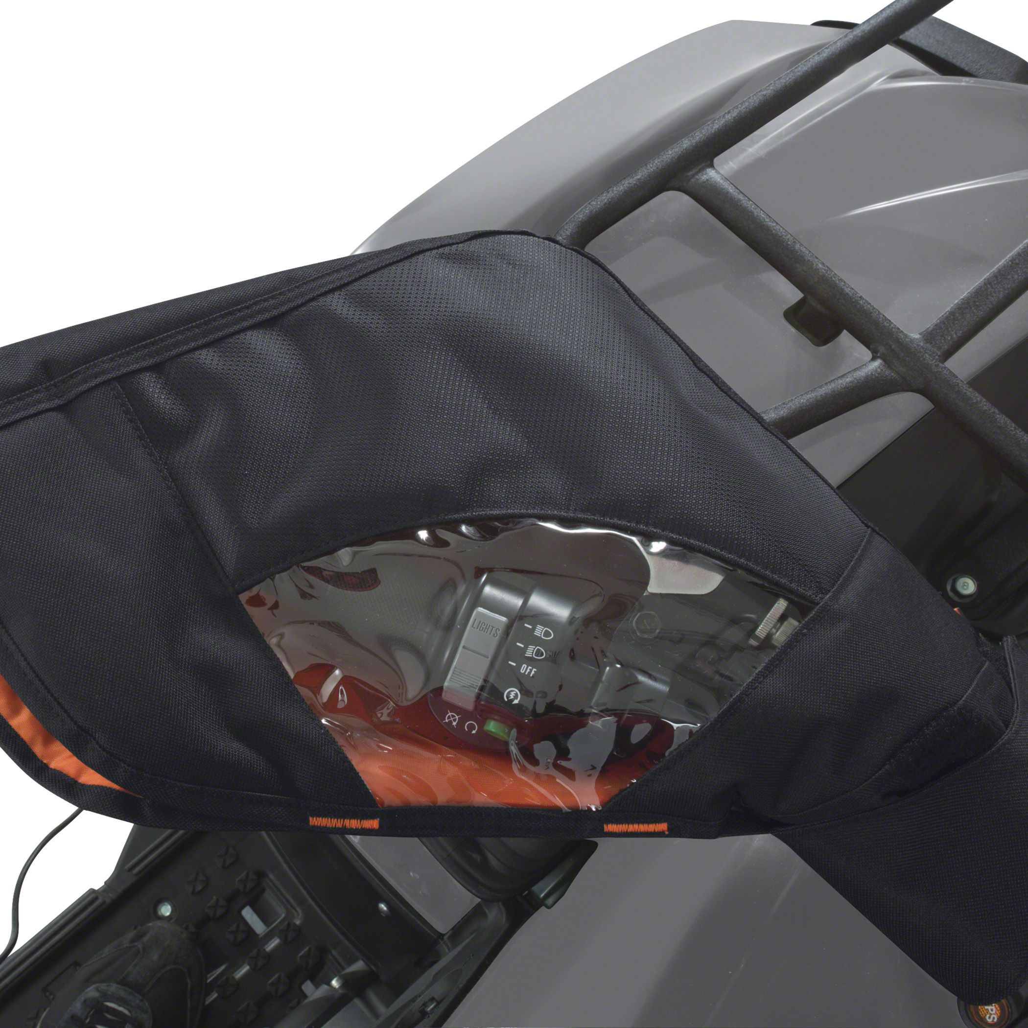 Quad Bike Handlebar Gloves Mitts Muffs Olive