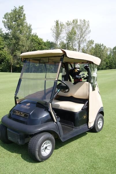 Doorworks 3-Sided Golf Buggy Enclosure Cover Golf-Style (Custom Fit)