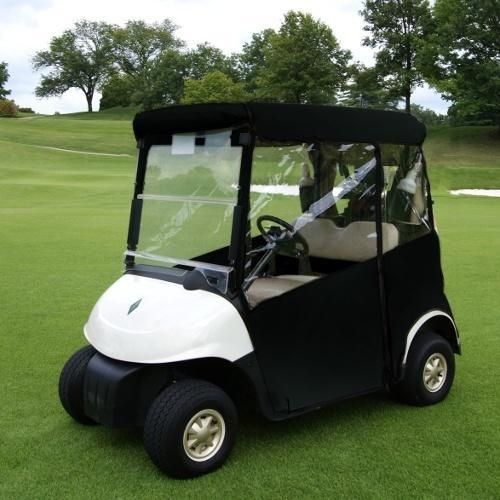 Doorworks 3-Sided Golf Buggy Enclosure Cover Golf-Style (Custom Fit)