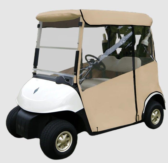 Doorworks 3-Sided Golf Buggy Enclosure Golf-Style (Custom Fit) Sunbrella