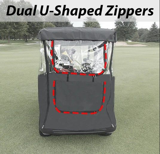 Doorworks 4 Sided Golf Buggy Cart Enclosure Cover (Universal)