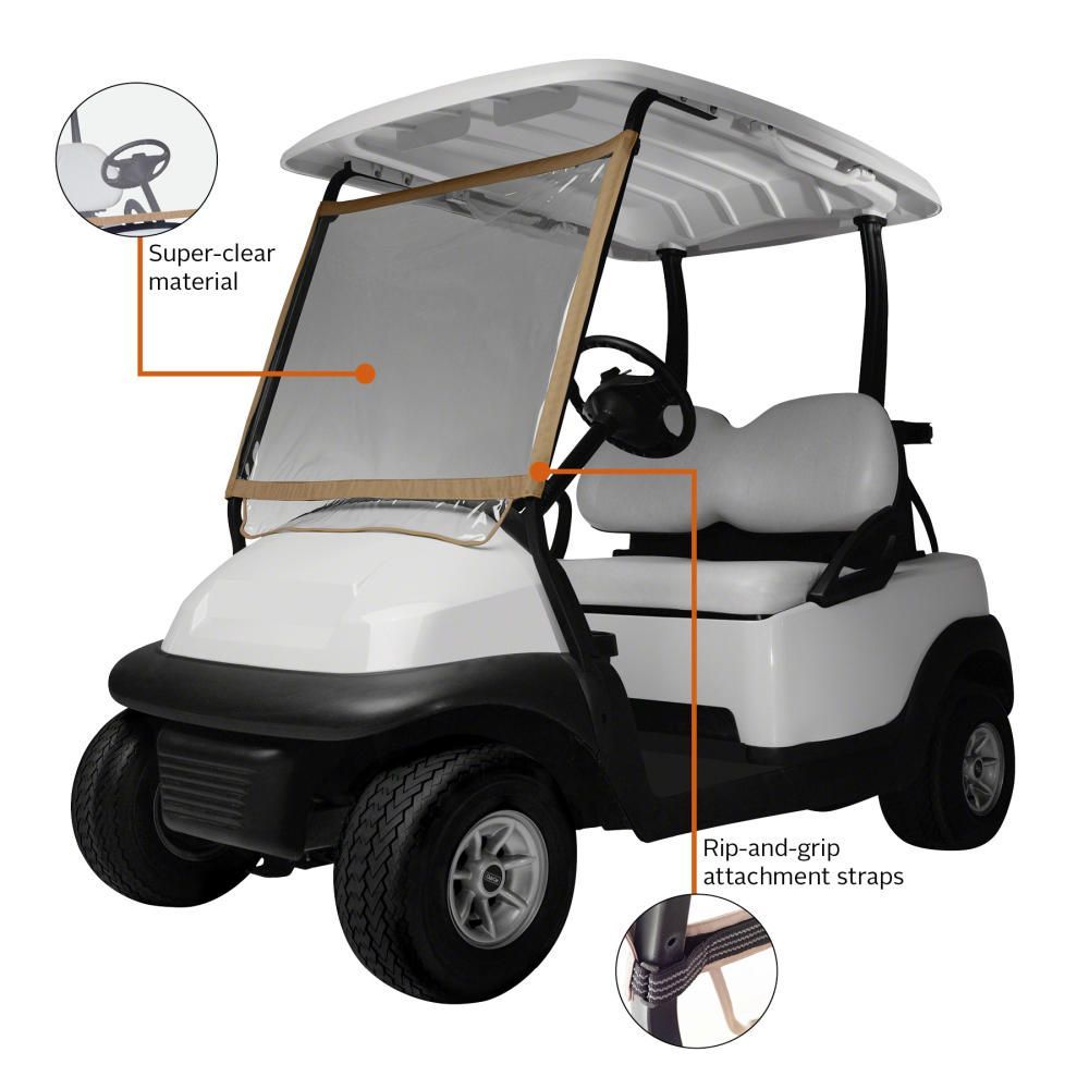 Golf Buggy Windscreen Cover Deluxe