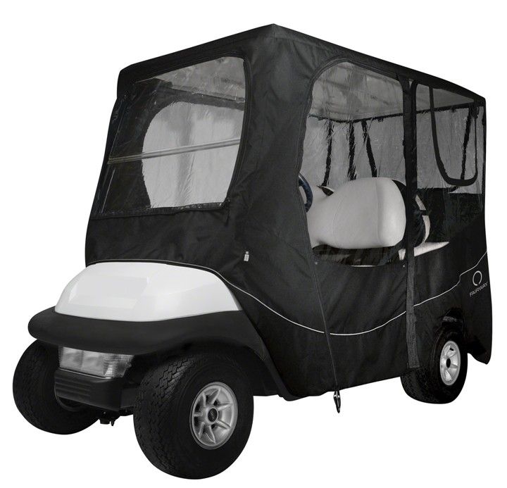 Fairway Deluxe Golf Buggy Cart Enclosure LONG ROOF (Universal)