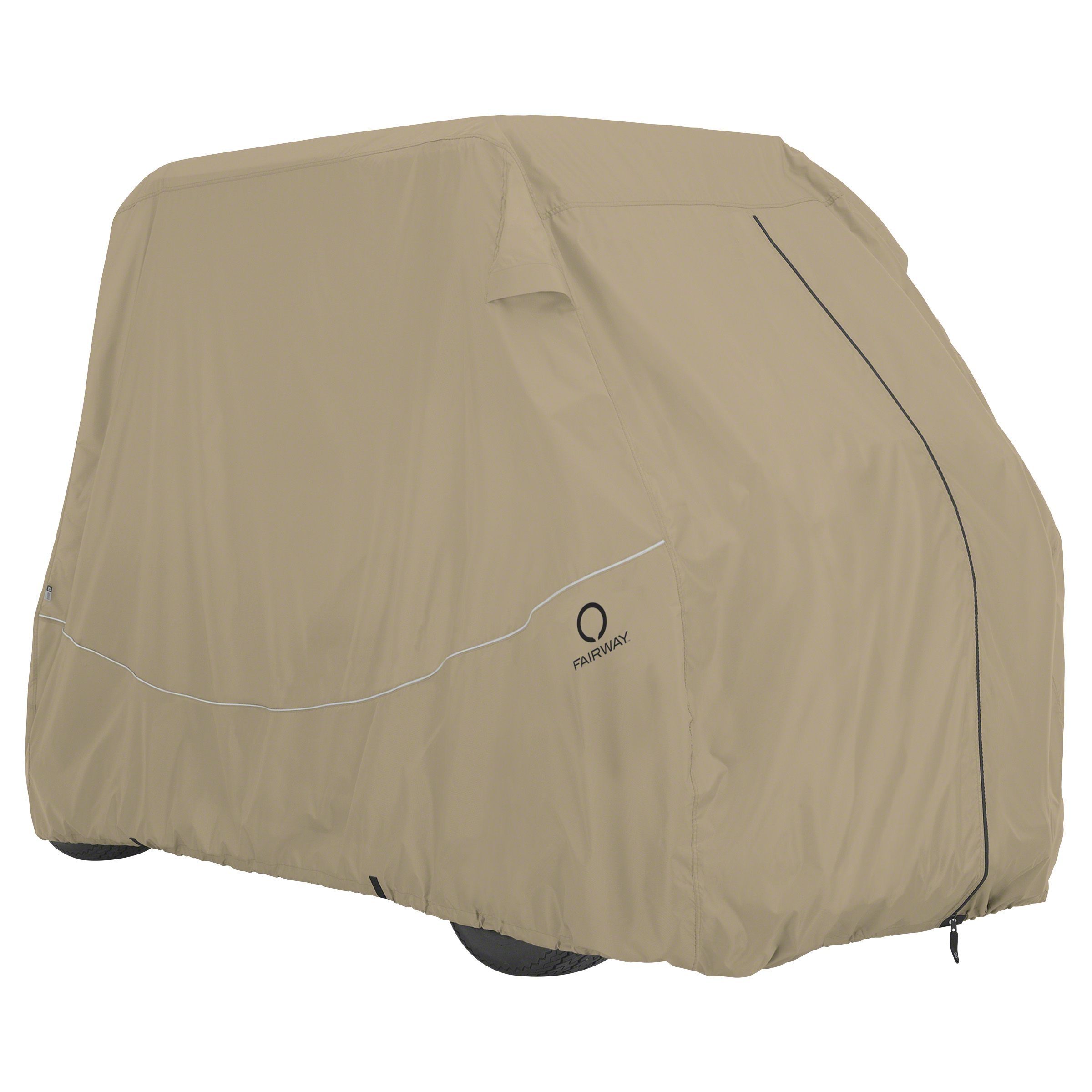 Fairway Golf Car Quick-Fit Cover - For carts with rear facing seats