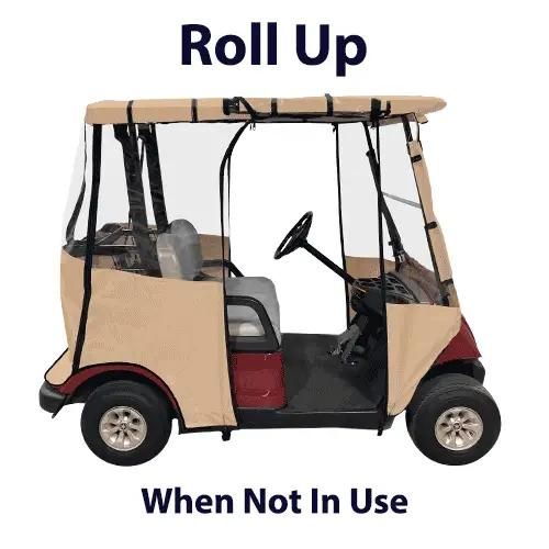 Doorworks 4 Sided Golf Buggy Cart Enclosure Cover Yamaha Drive / G29