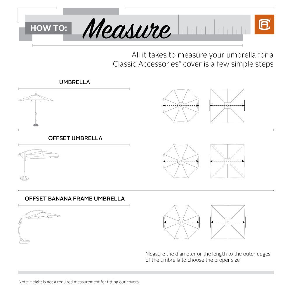 Veranda Offset Patio Umbrella Parasol Cover