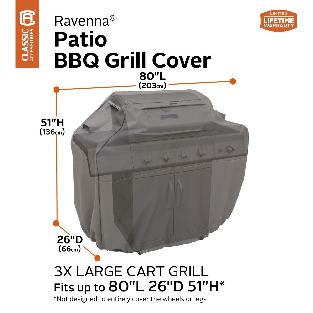 Ravenna Gas BBQ Cover For Outback, Weber & Other Brands