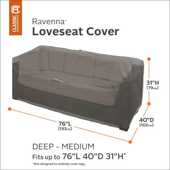 Ravenna Deep Bench/Sofa Cover-Medium
