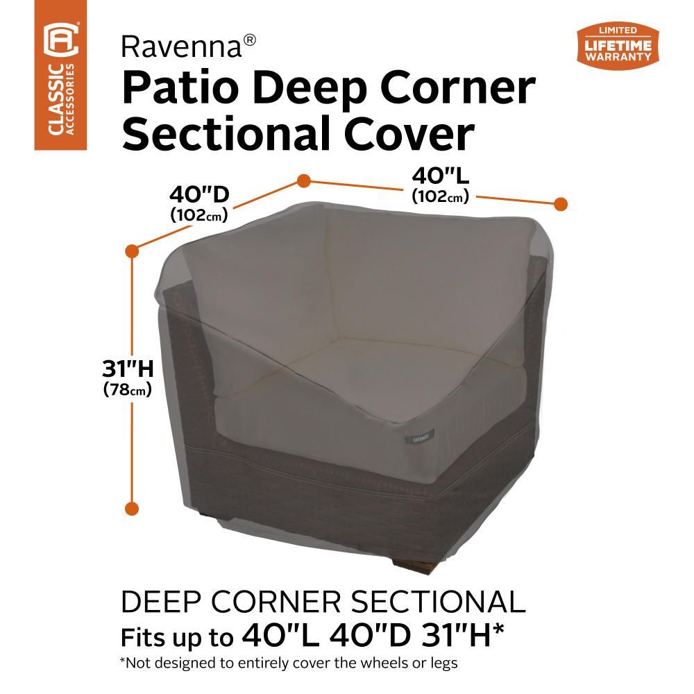 Ravenna Deep Corner Sectional Cover