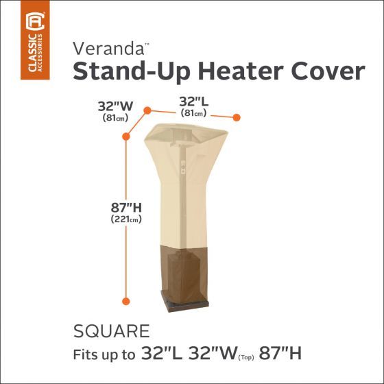 Veranda Square Patio Heater Cover