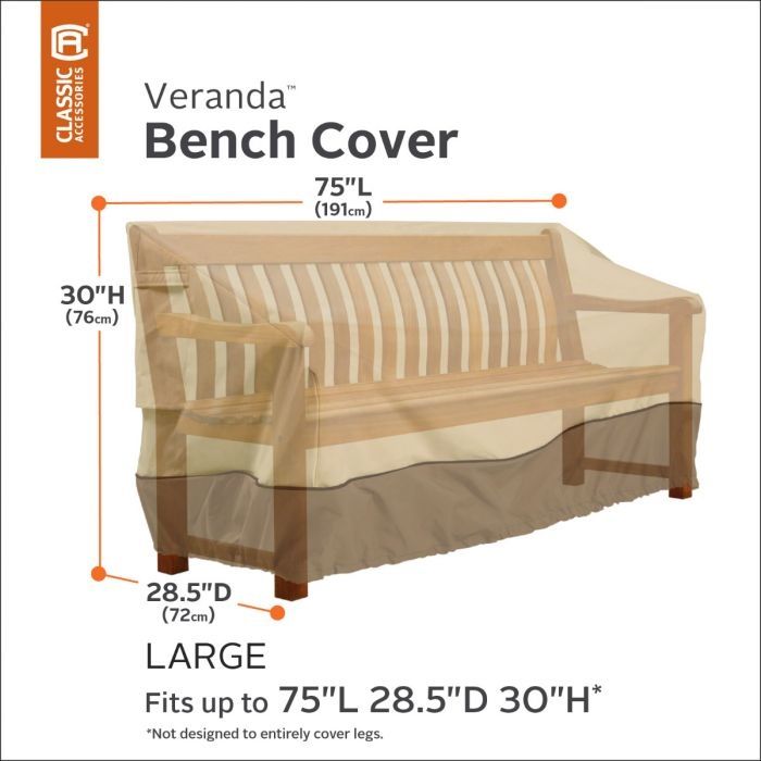Veranda Patio Bench Sofa Cover