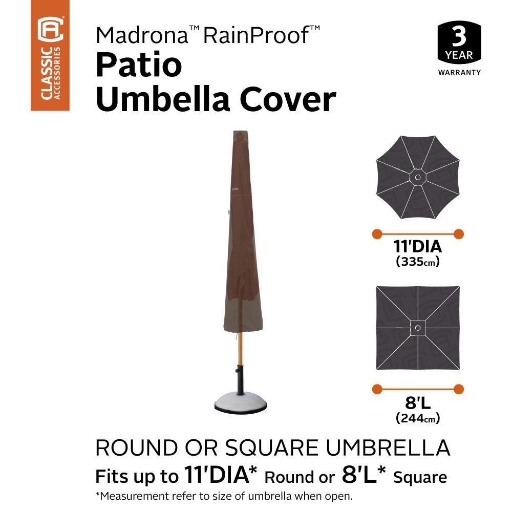 Madrona Patio Umbrella Parasol Cover