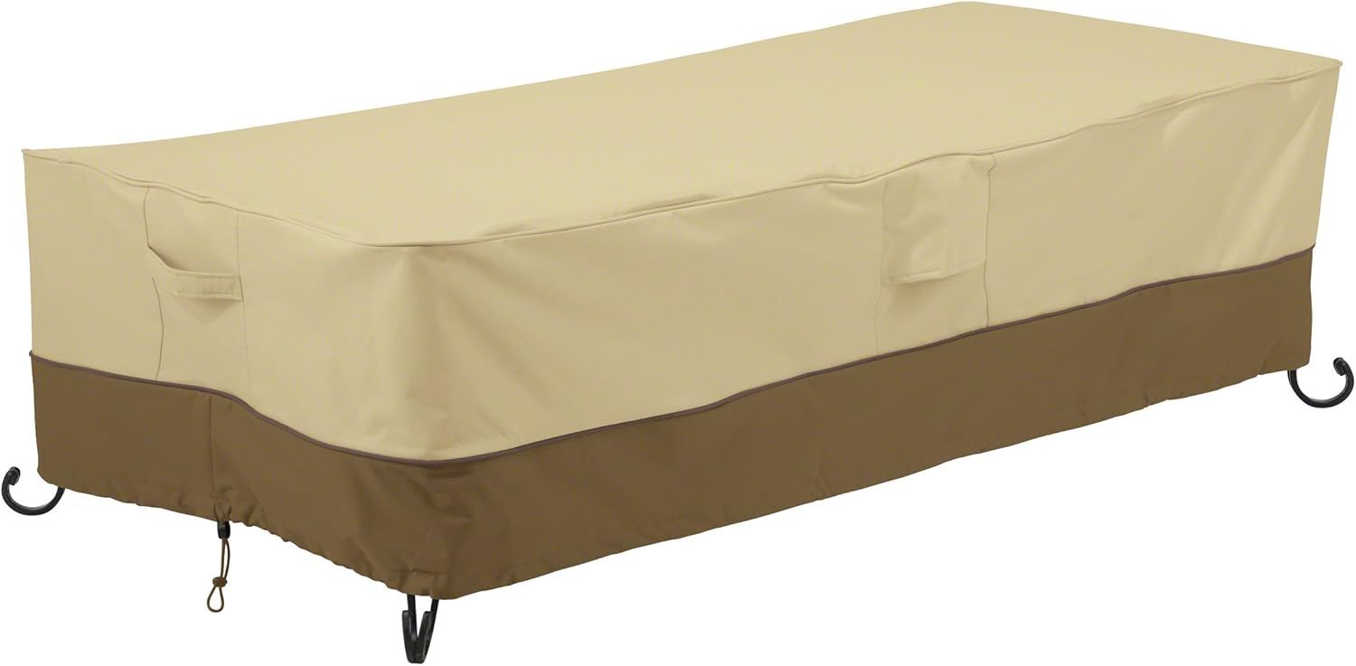 Classic Accessories Veranda Rectangular Patio Fire Pit/Table Cover, 152 cm