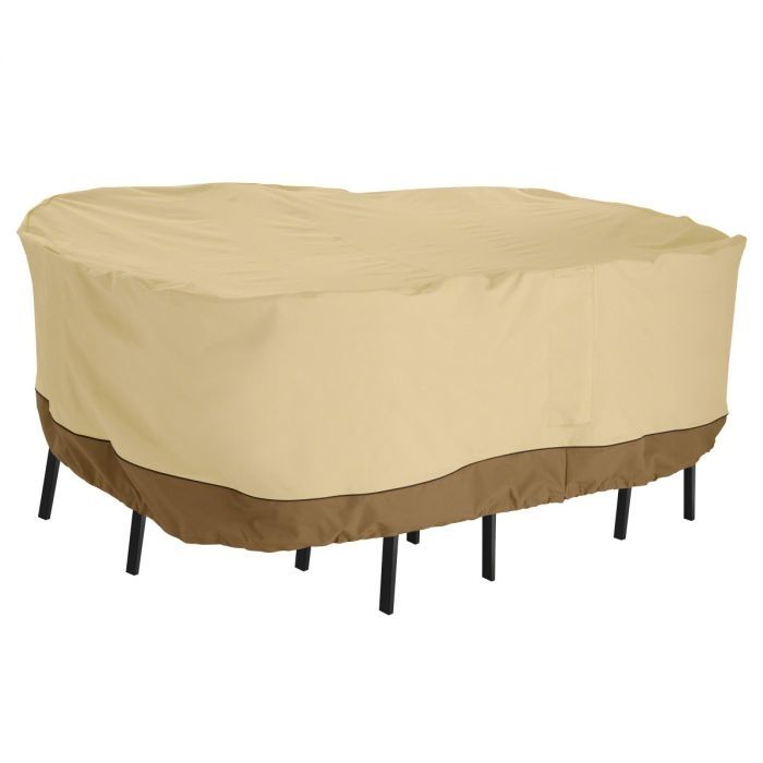 Veranda Bar Patio Furniture Table & Chair Set Cover - Rectangular
