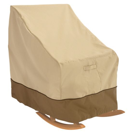 Veranda Patio Rocking Chair Cover - Durable and Water Resistant Outdoor Furniture Cover