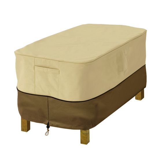 Veranda Patio Ottoman/Side Table Cover Large Rectangular