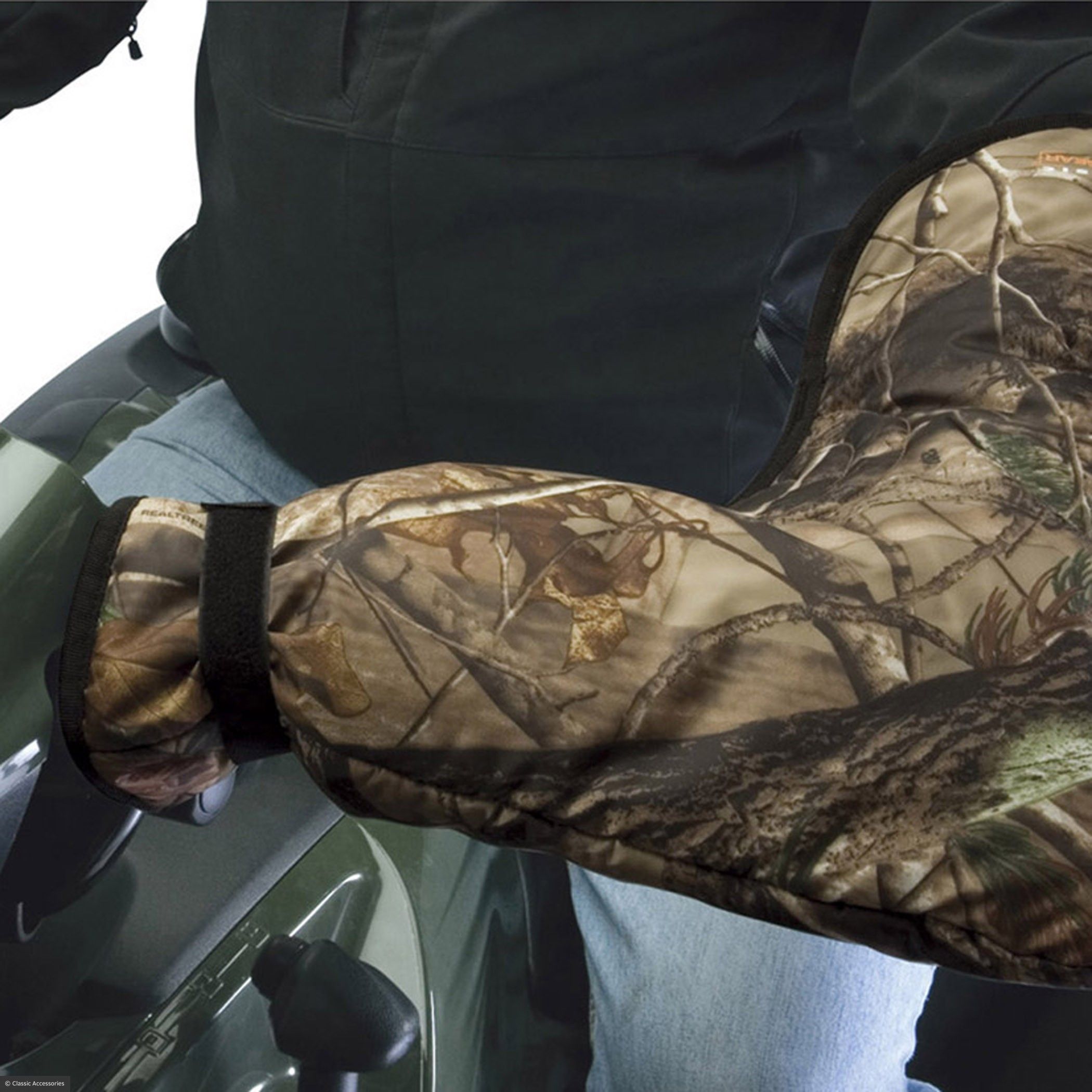 ATV Quad Bike Mitts Black 