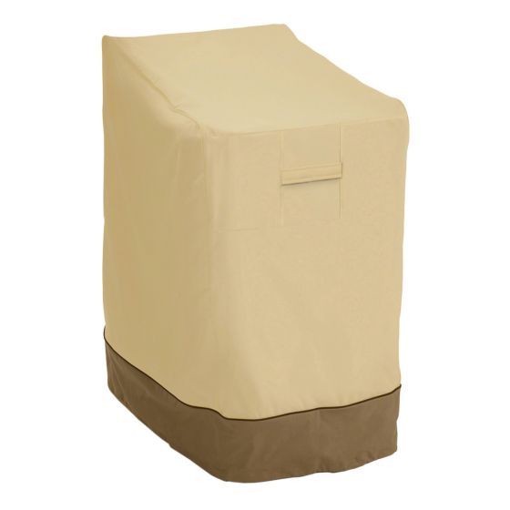 Veranda Stackable Chairs Cover - Durable and Water Resistant Outdoor Chair Cover, Fits stack of up to 6 chairs