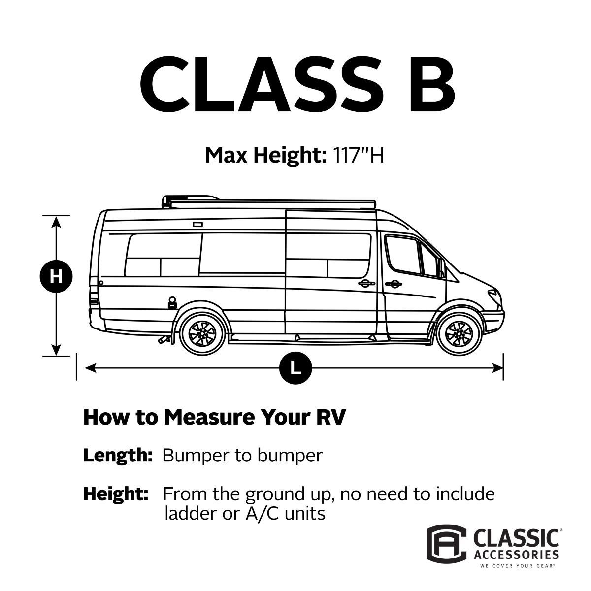 PolyPRO 3 Deluxe Class B Motorhome Cover, Fits 20' - 23' - Model 2