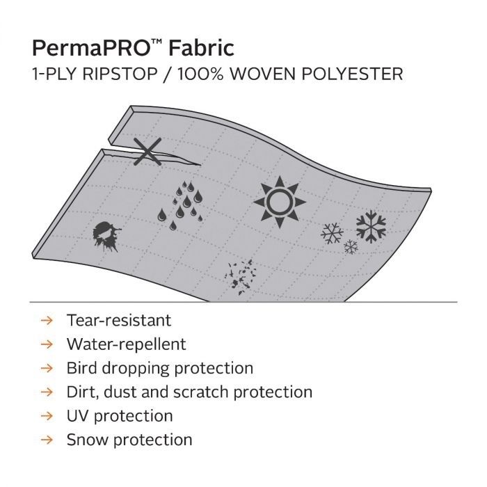 PermaPRO Deluxe Travel Trailer Large Caravan Cover, Fits 27' - 30' - Lightweight - Model 5