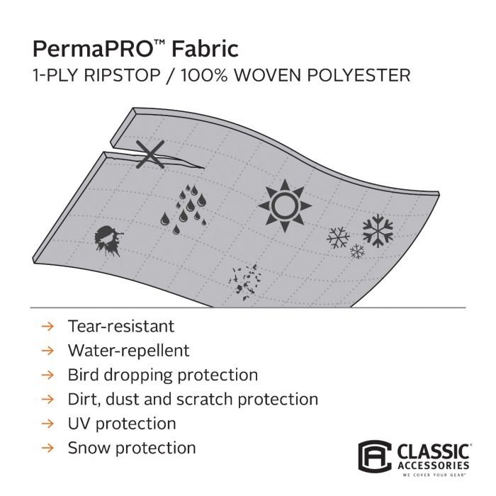 PermaPRO Deluxe Class A Motorhome RV Cover - Lightweight Ripstop