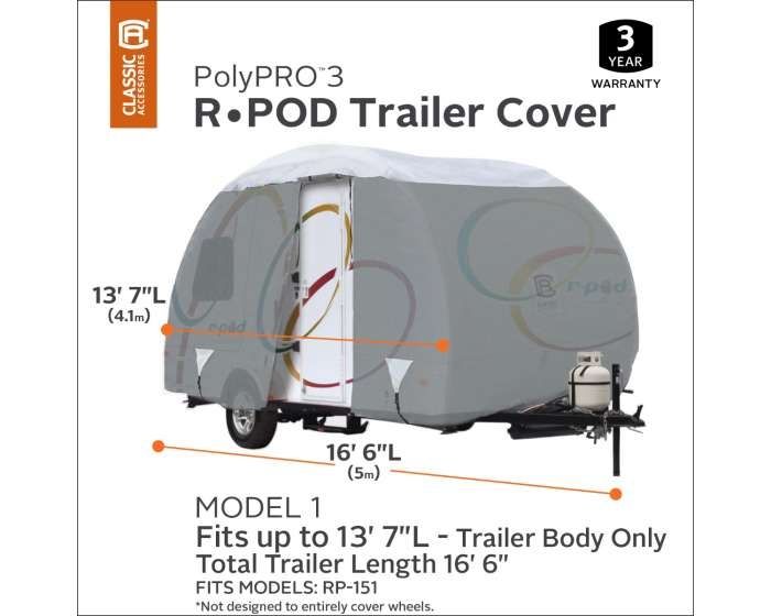 POLYPRO 3 Deluxe R-POD Caravan Cover