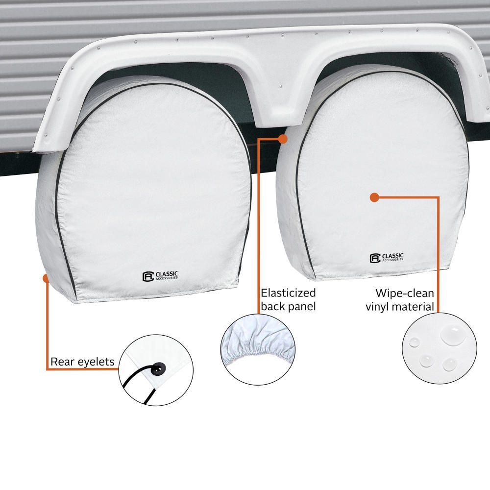 Motorhome / Caravan / Car Deluxe Wheel Covers Model 2 - CLEARANCE