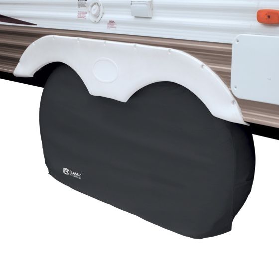 Twin Axle Caravan Wheel Covers