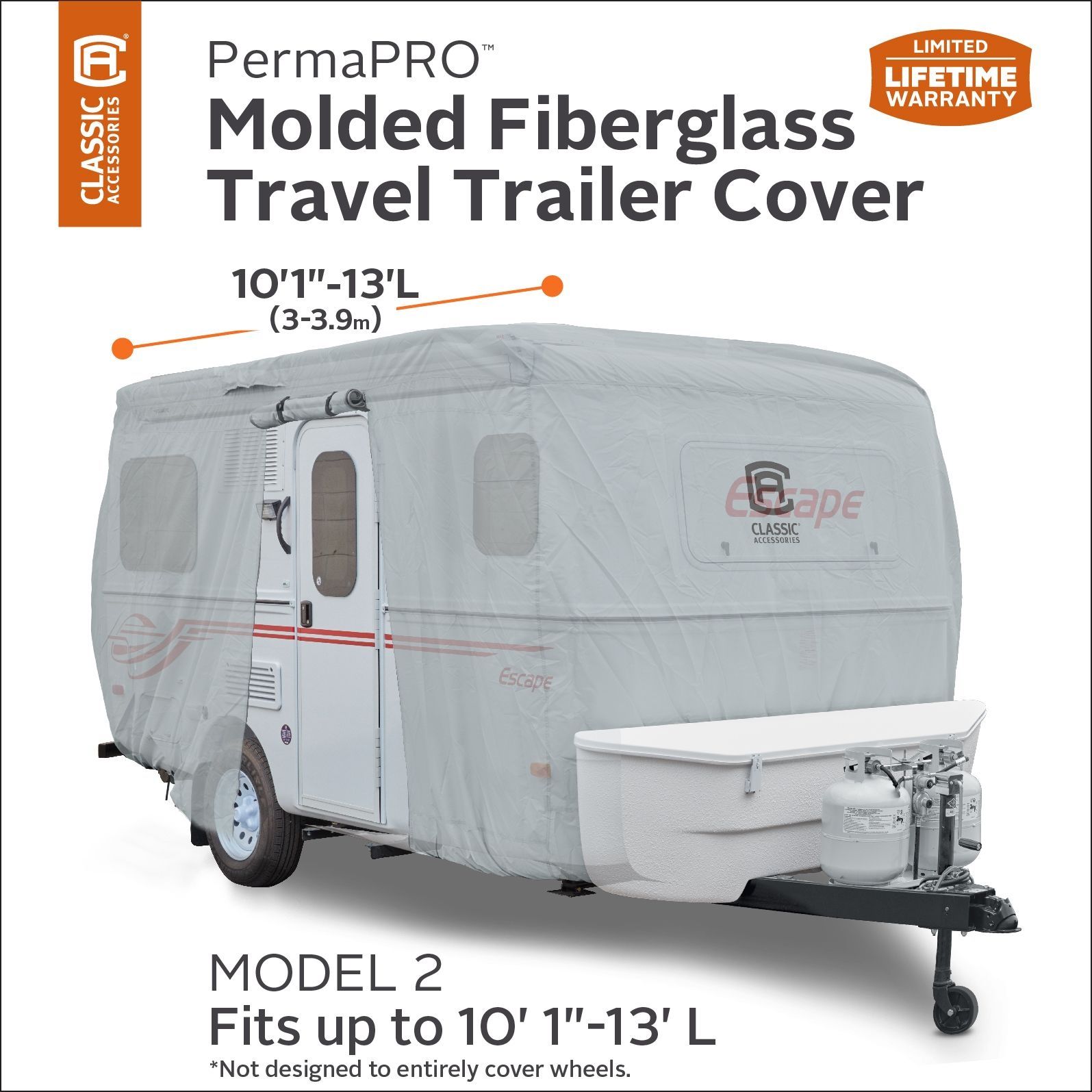 PermaPRO Small Caravan Cover 10-13 Feet