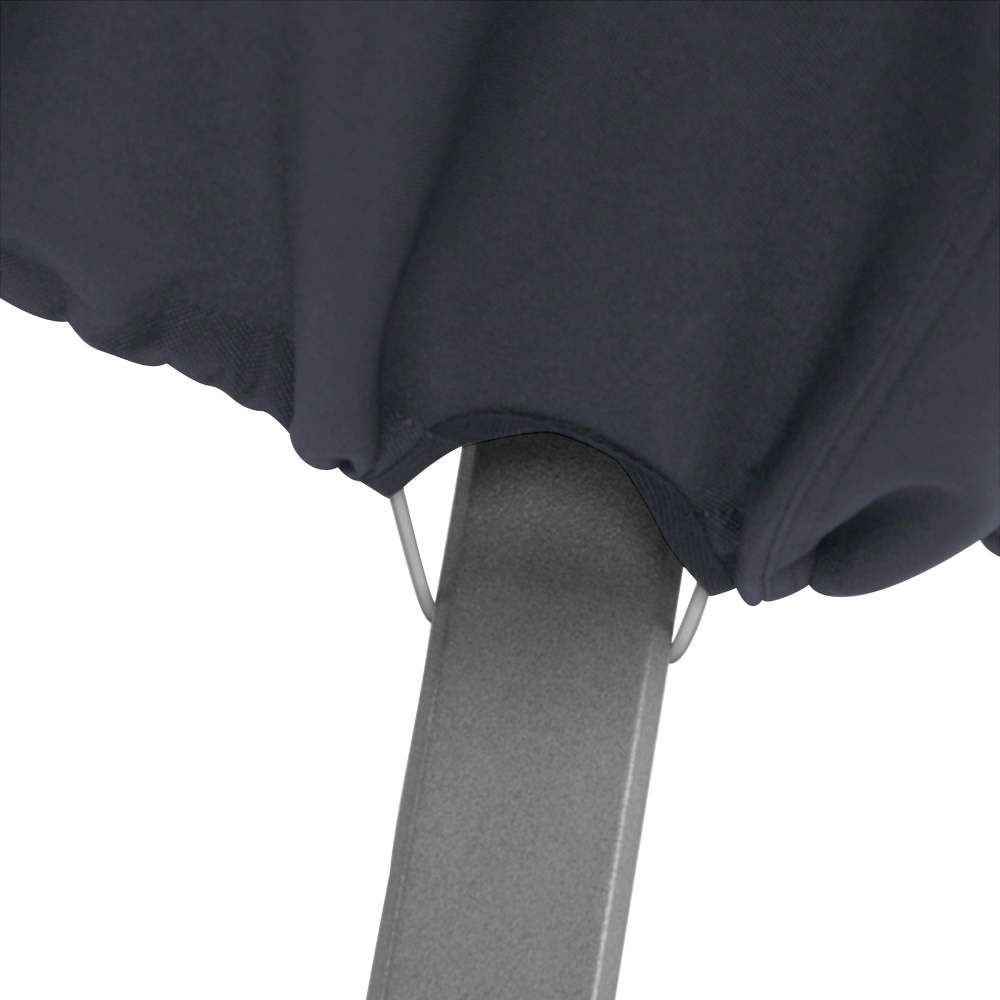 Classic Accessories Black BBQ Cover X-Large - Fits Outback, Weber & Other Brands