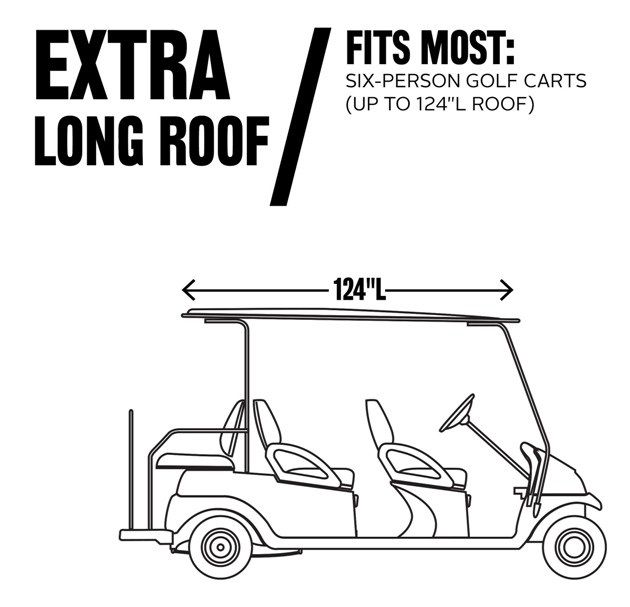 Fairway Golf Buggy Cart Cover Quick-Fit (High Quality)