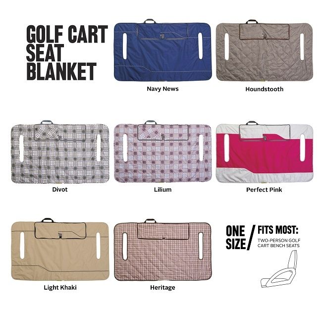 Fairway Golf Buggy Cart Seat Blanket Cover