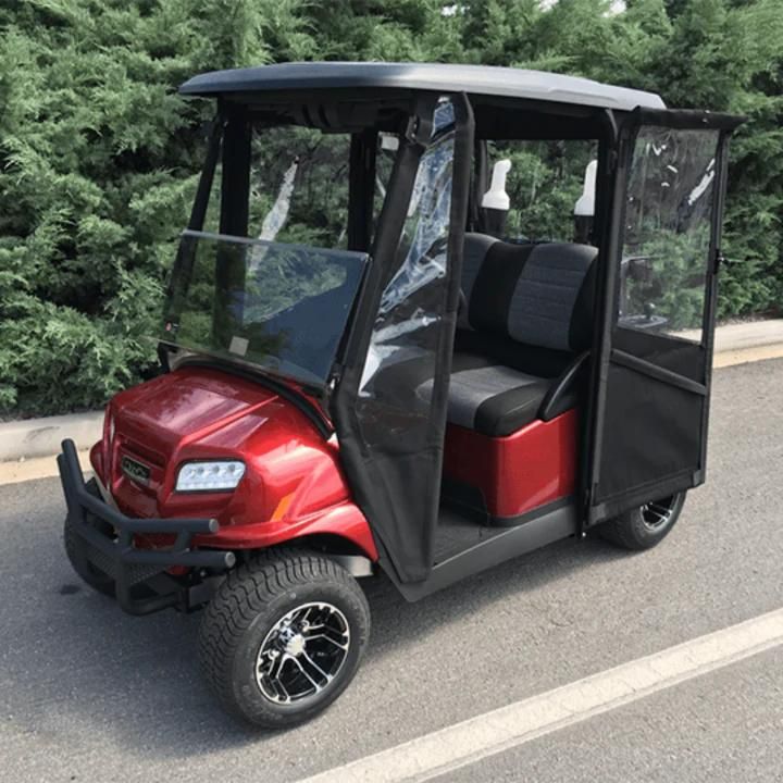 DoorWorks 2 Passenger Hinged Door Enclosure Cover for Golf Buggy Cart