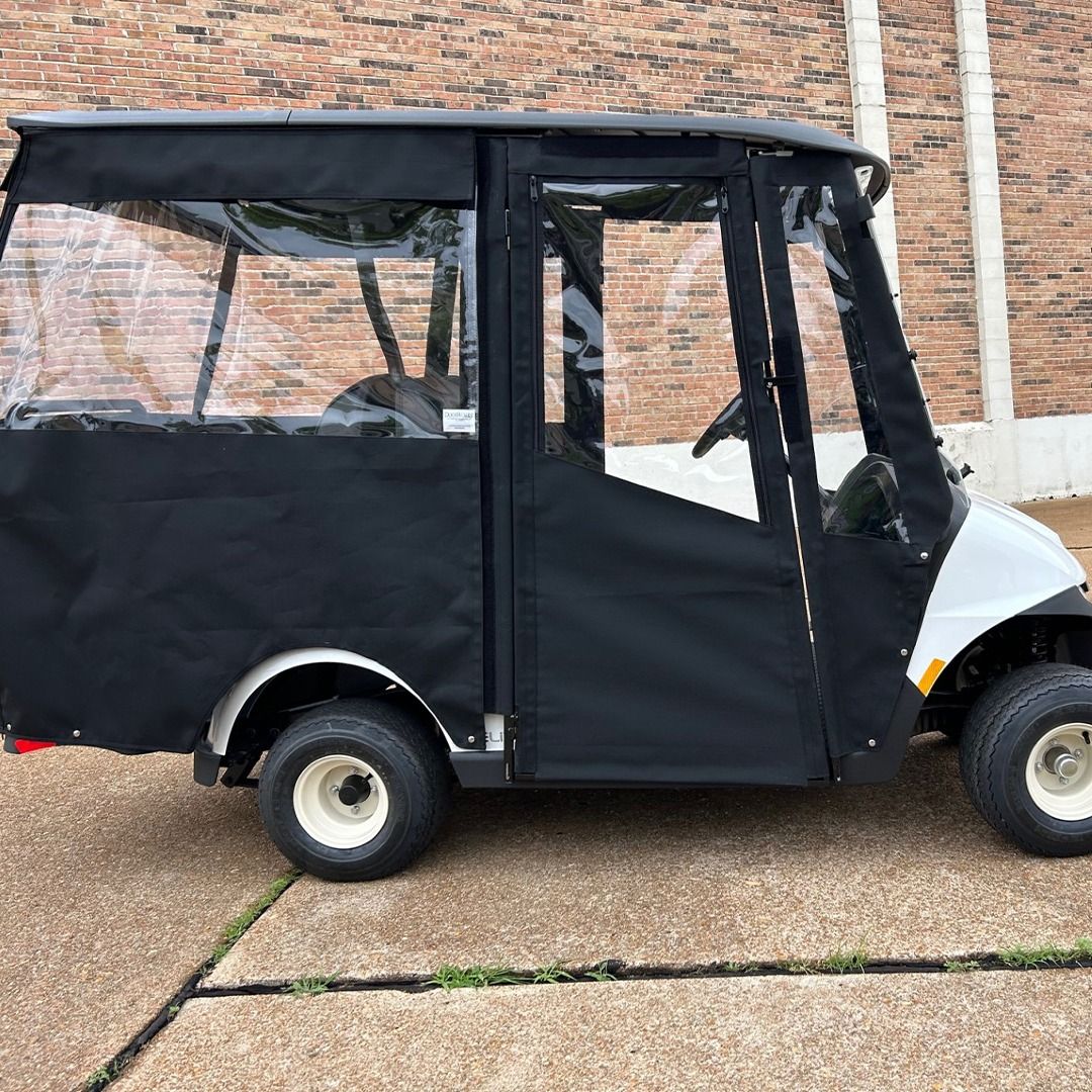 DoorWorks 4 Passenger Hinged Door Enclosure Cover for Golf Buggy Cart