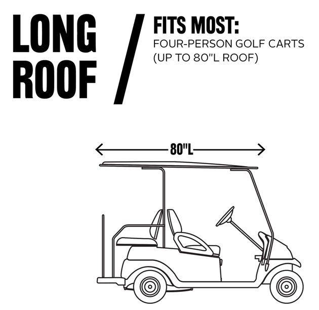Fairway Golf Buggy Cart Cover Quick-Fit (High Quality)
