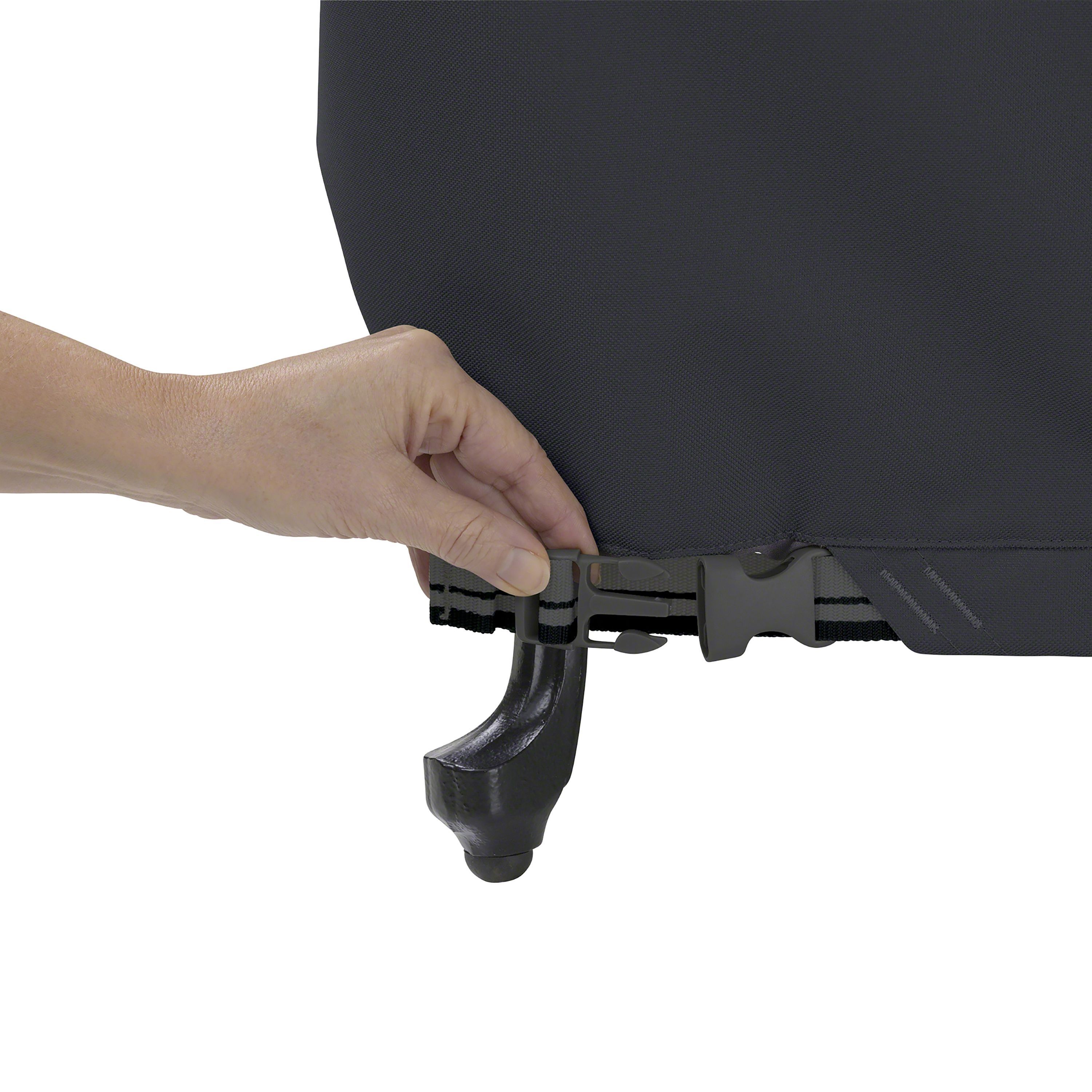 Ravenna Gas BBQ Barbecue Cover Black For Outback, Weber & Other Brands