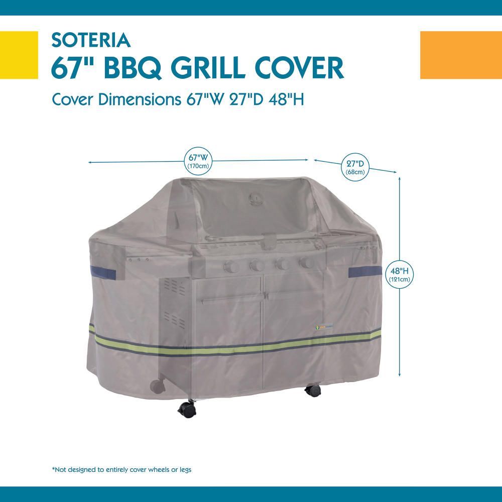 Soteria Waterproof Gas BBQ Grill Cover
