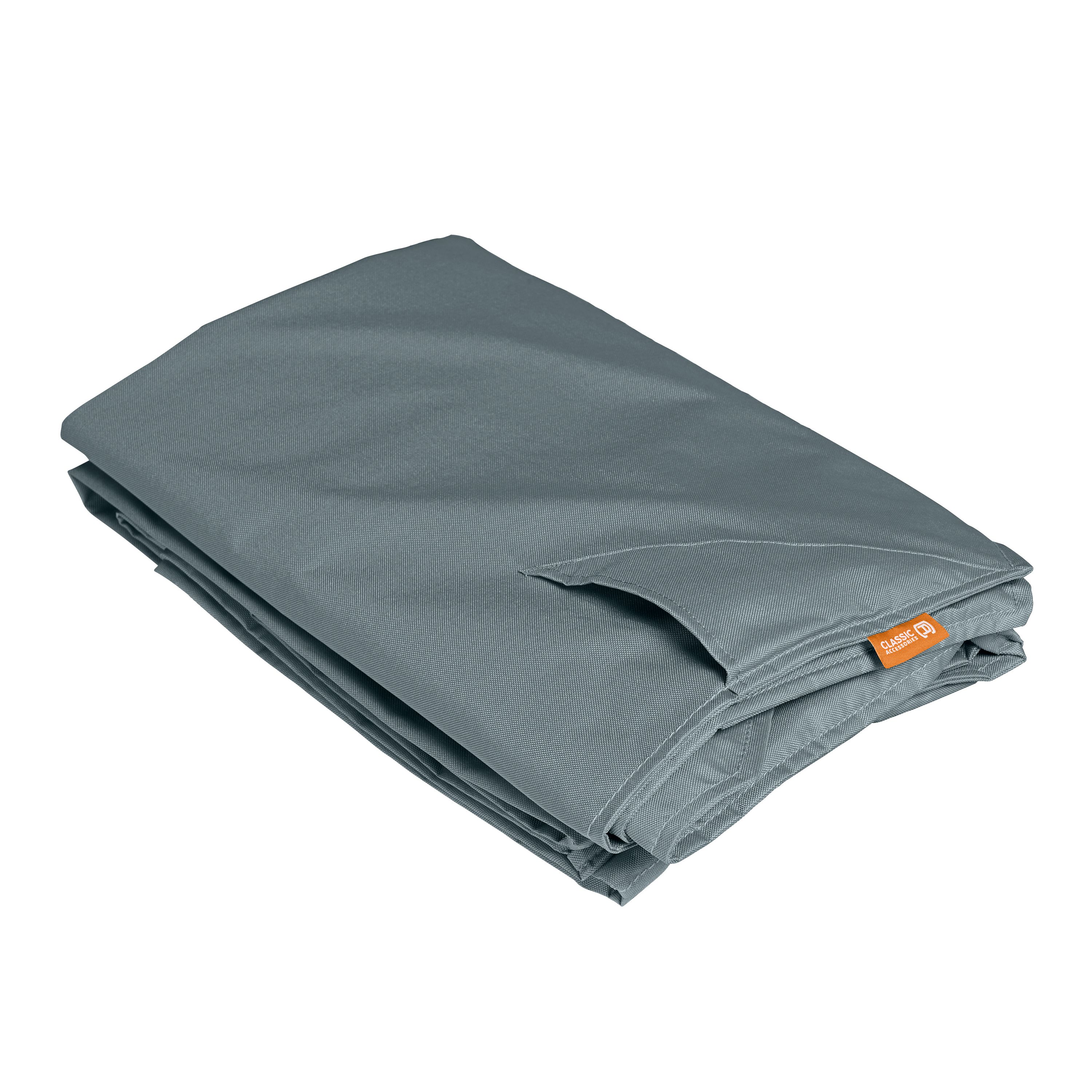 Storigami 36 Inch Easy Fold Lounge Chair Cover, Monument Grey